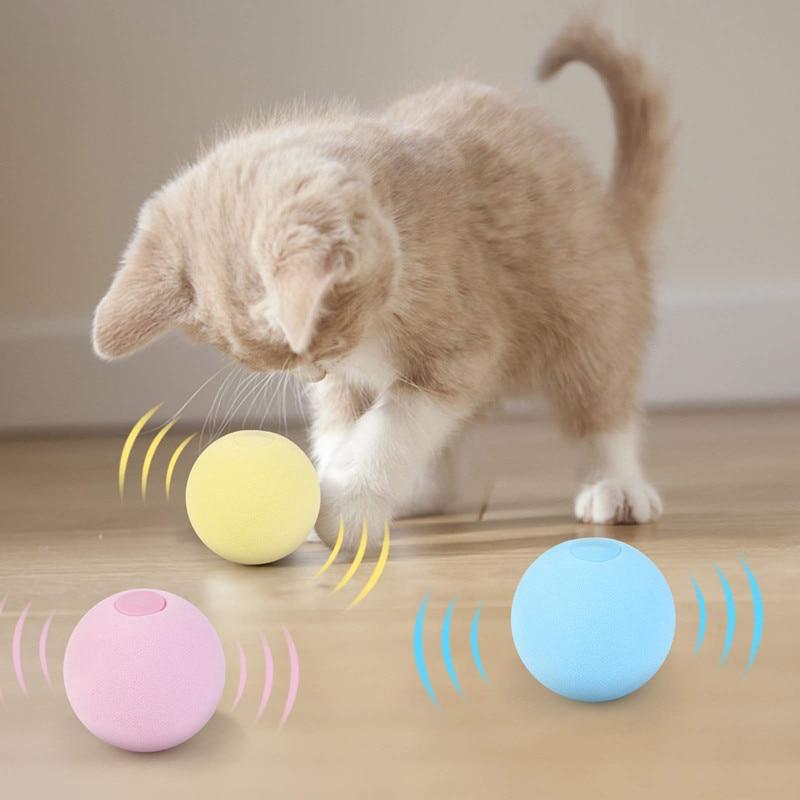 SmartBall™ - Balle intelligente d'apprentissage pour chat - LE COMPTOIR DES CHATS